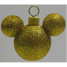 *Last One* Mickey Mouse Gold Christmas Ornament Antenna Topper 